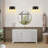 2-light Farmhouse Bathroom Vanity Light With Clear Shades For Bathroom, Mirror-1645164976-1645164982