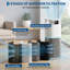 Air Purifier for Bedroom Home, Quiet H13 HEPA Filter Cleaner with Smart WiFi App, Sleep Mode, Aroma Function Allergies, Dust, Pet Dander, Odour, Smoke for Home office Room Up to 3700 Ft²