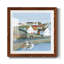 «Old Coast Town I», reproduction encadrée de qualité supérieure - prête à être accrochée-62724753-62724754