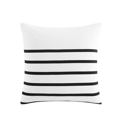 Tommy Hilfiger Placement Stripe Navy Throw Pillow