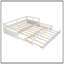 Lit de jour extensible avec couchette, lit de jour en bois pour une utilisation compacte et polyvalente dans n'importe quelle maison-805255164