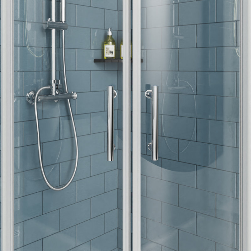 Aditi 76cm x 76cm x 190cm Quadrant Shower Enclosure