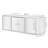 Abelio 2 Piece Cube Shelf-490742060