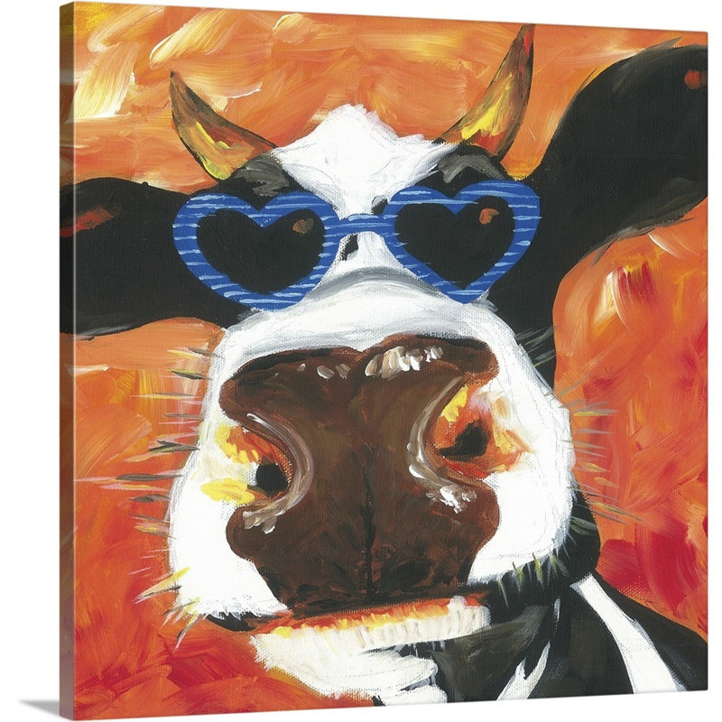 Simone Dapper Animal V Art, Toile tendue, H 16 po x l 16 po x P 1,25 po