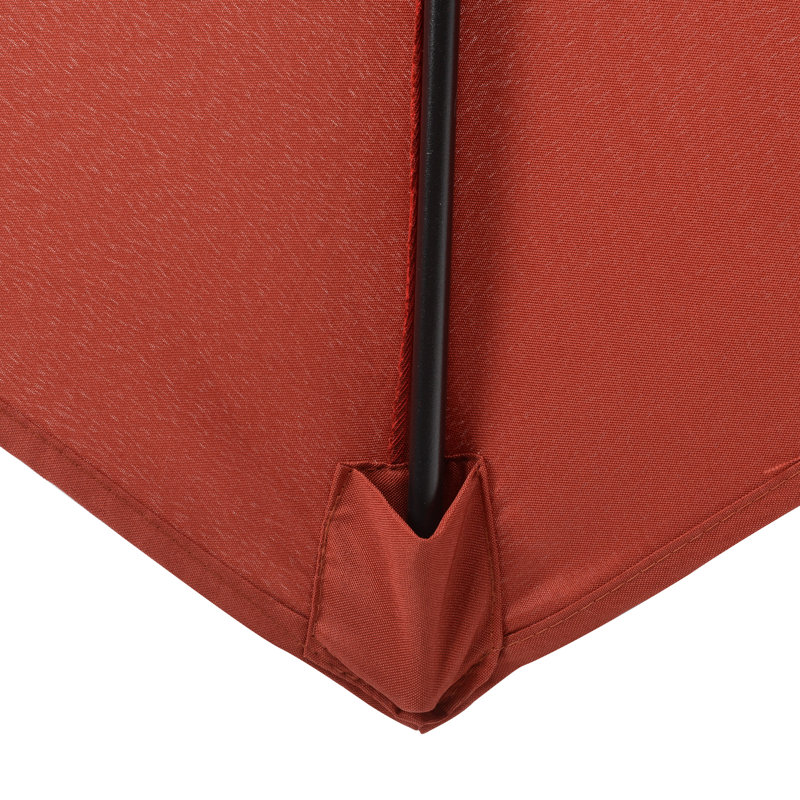 McKenney 196cm Market Parasol, Red