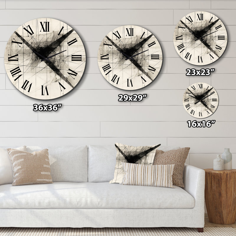 Horloge murale Minimalist, Moyenne