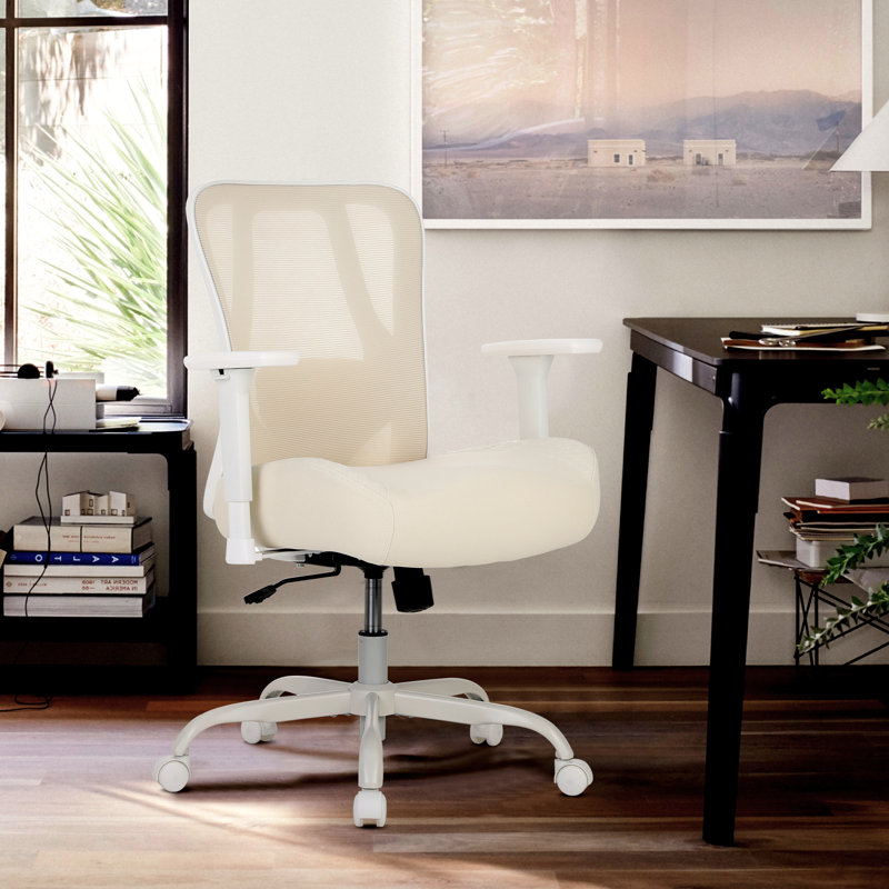 Fauteuil de bureau Maxtin, Beige