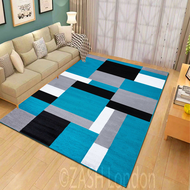 Geometric Area Rug, Rectangle 200 x 290cm
