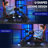 Anman Racing Simulator Cockpit with Seat Fits Logitech G29 Thrustmaster, Not Include Steering wheel & Wheels & Pedals and Shifter Handbrake-1160468832
