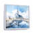 Cadre flottant blanc