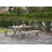 Fikes 4 - Person Metal Patio Dining Set with Rectangular Table