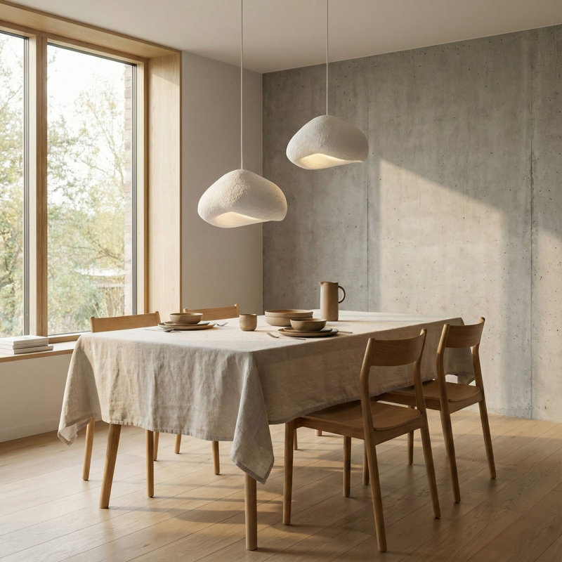 Lustre, 12.6" H x 10.63" W x 7.09" D