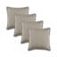 Ensemble de 4 coussins carrés de couleur unie Stonewashed-1758740459-1758740438