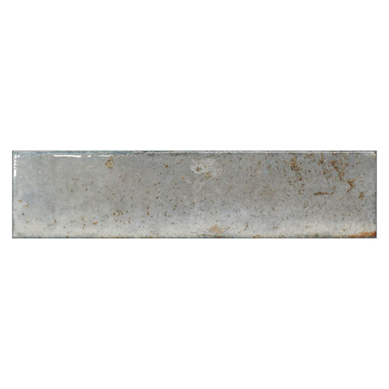 Carrelage mural rétro en porcelaine 2X10, Grigio