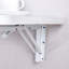 Poste de lavage blanc