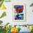 Brights Strokes III -Framed Print