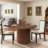 Charleily 47.2'' Solid Wood Round Dining Table-113208119