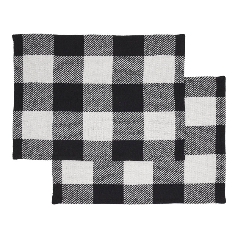 Napperon Annie, Noir / blanc