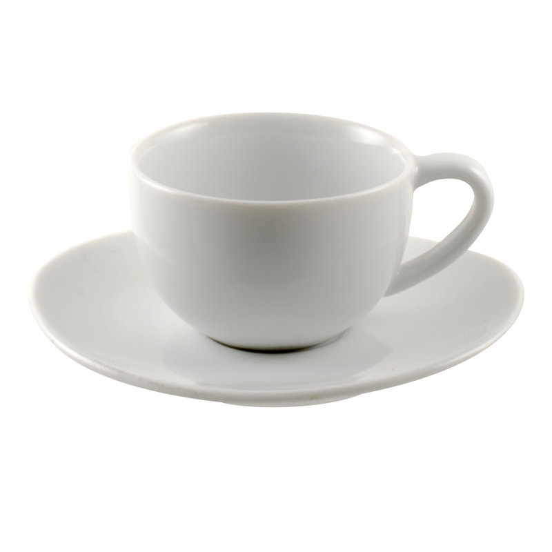 Royal ovale 4 oz Demi-tasse et soucoupe
