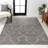 Bradsher Moroccan Beni Souk Gray/Cream Rug-2131693175