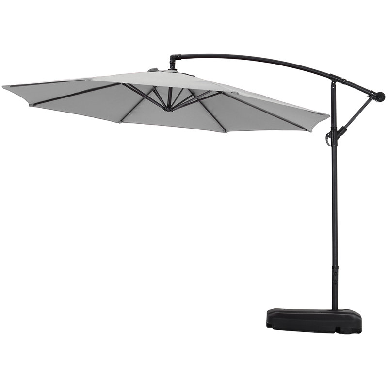 300cm Balcony Parasol, Grey