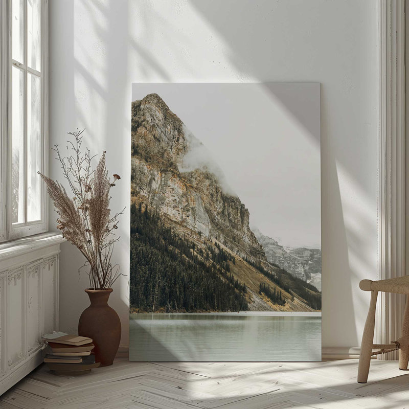 Impression sur toile Mystic Mountain View I, H 12 po x l 8 po x P 1,25 po, Toile tendue