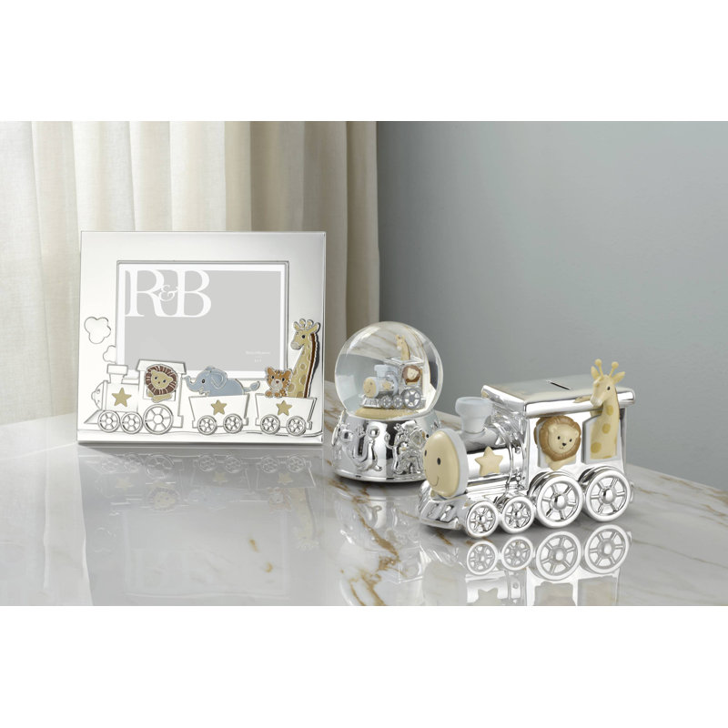 Reed And Barton Animal Train Silverplate Bank