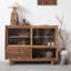 Support de rangement mural en verre