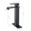 Robinet de lavabo de salle de bain à poignée simple avec bonde escamotable Waterfall-117992845