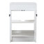 Base de meuble-lavabo simple SmartFold de 23 po seulement en blanc