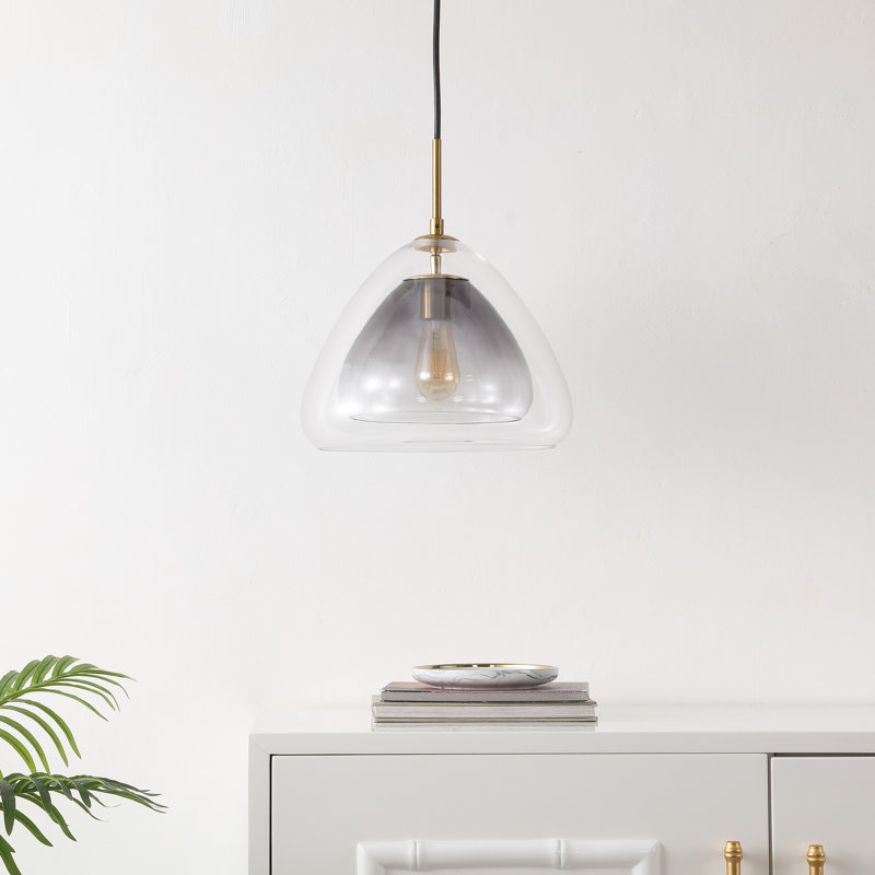 Luminaire suspendu en laiton 1 lumière Rubenia