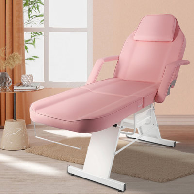 Beauty Spa Facial Salon Tattoo Adjustable Recliner Faux Leather Massage Chair