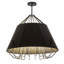 Luminaire suspendu empire simple 8 lumières Avangélina