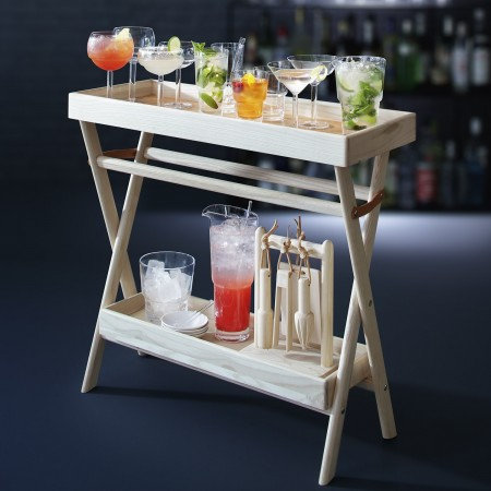 Mixologist Solid Wood Coffee Table