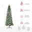 Arbre de Noël artificiel 9 pi avec lumières réalistes