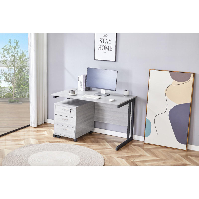 Alyani Piece Computer Desk Office Set