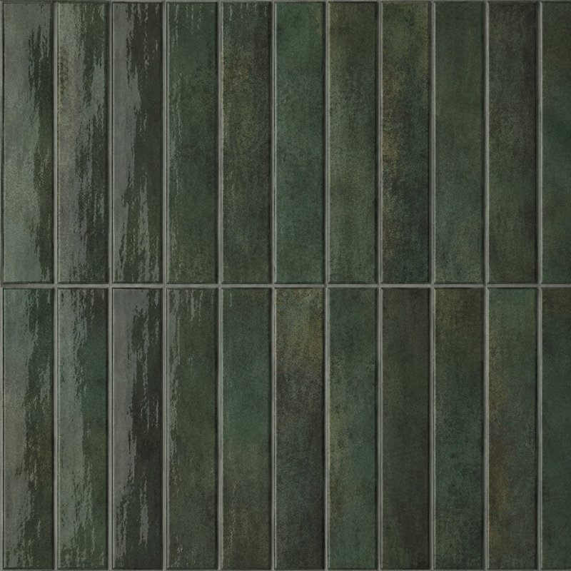 Trace 2X18 vert foncé, Vert