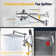 All Metal Rain Shower Head with Handheld Combo Adjustable Extension Arm