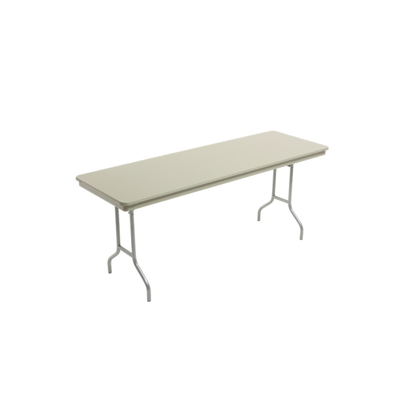 Rectangular Folding Table, 29" H x 72" W x 24" D