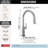 Touch2O Technology Kitchen Faucet with Touchless Technology-124678921