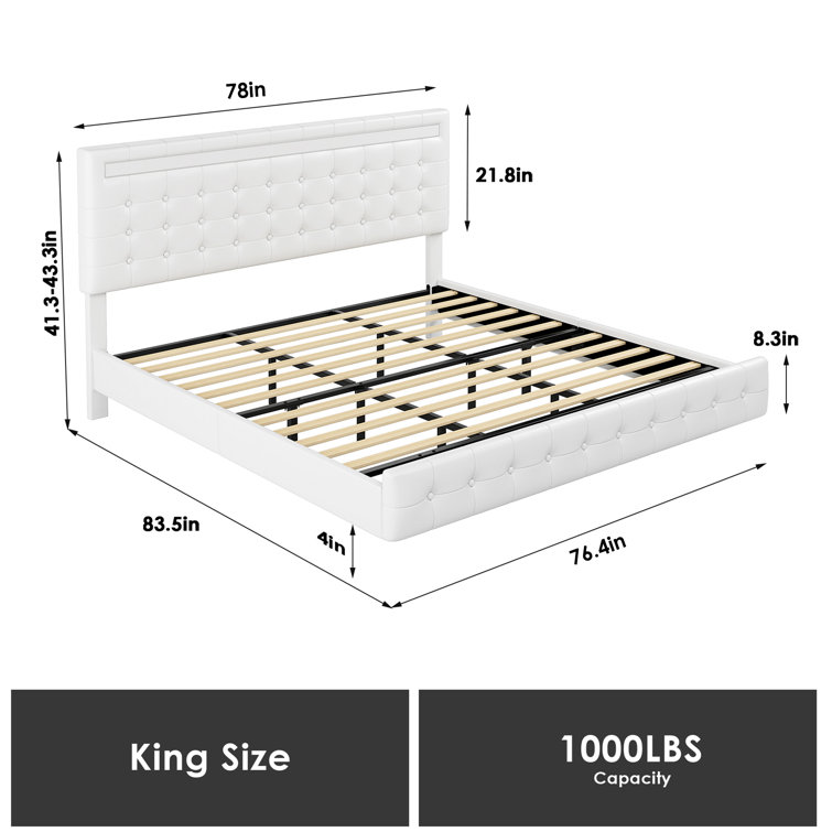 Bocar Standard Platform Bed
