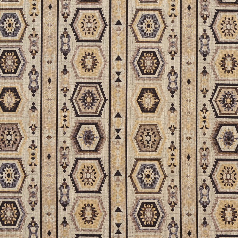 Tissu de texture sud-ouest, Beige / Gris