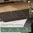 63"-94"modern Extendable Dining Table For 4-10, Matte Black Kitchen Table With Black Carbon Steel Legs