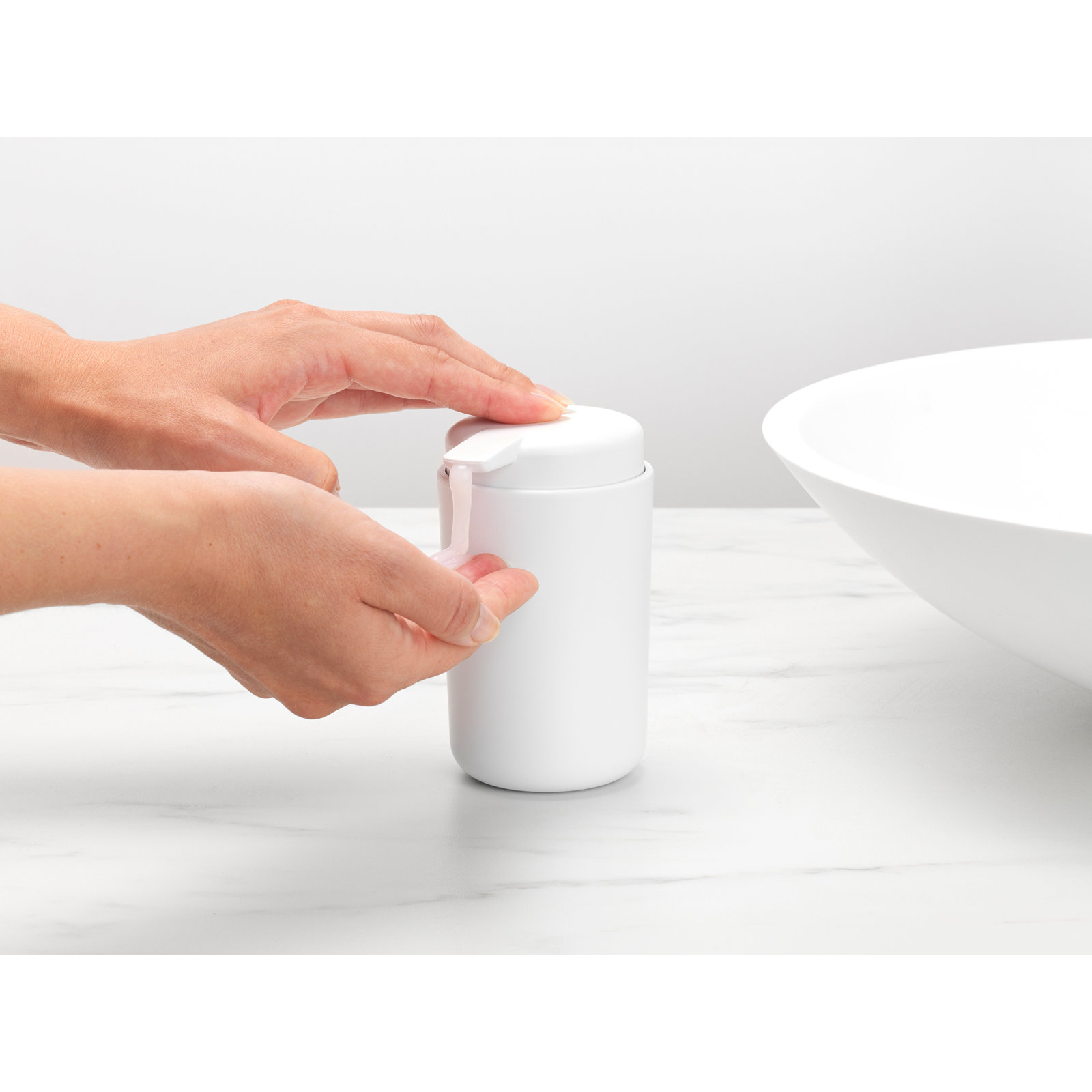 ReNew Soap Dispenser, White