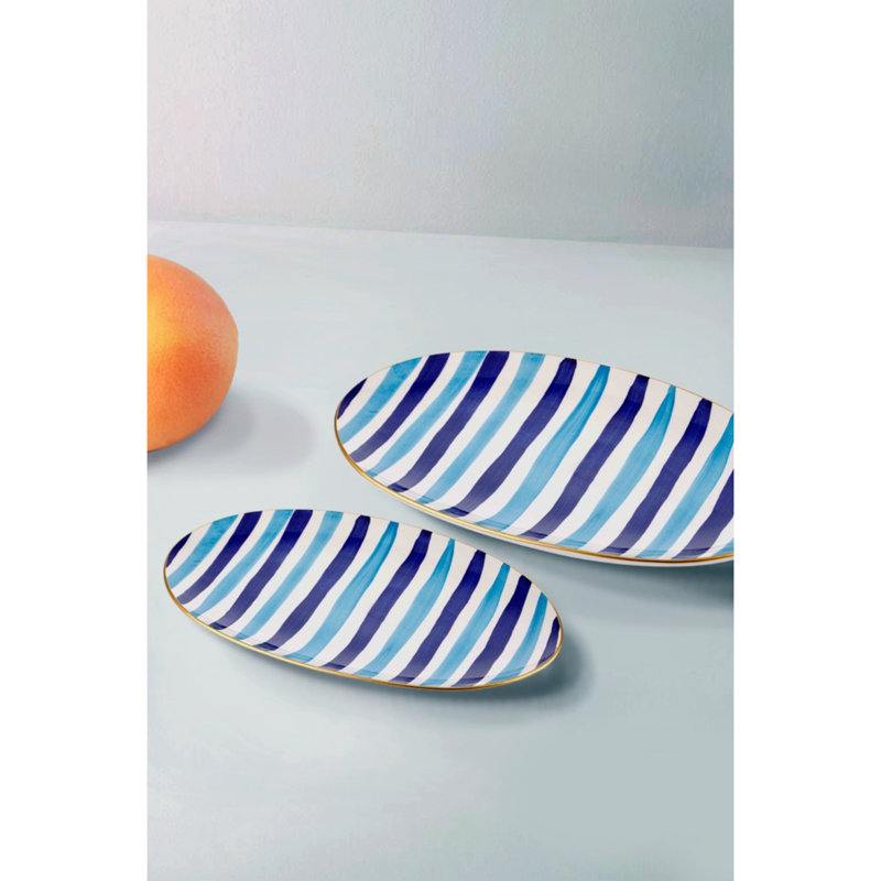 Ensemble d'assiettes à apéritif 2 pièces Craigmiller