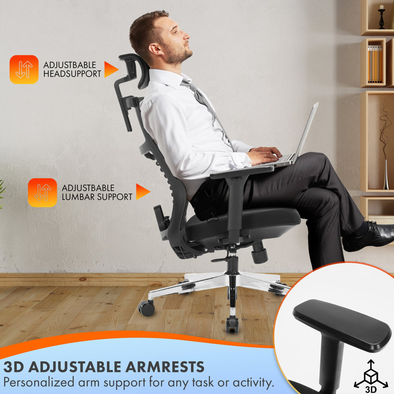 Nyxi Office Chair, Black