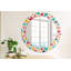 Huldar Glass Flat Wall Mirror