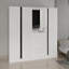 Armoire Minden, chambre à coucher, blanc