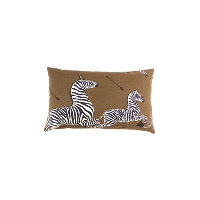 Zebras Lumbar Pillow Cover & Insert