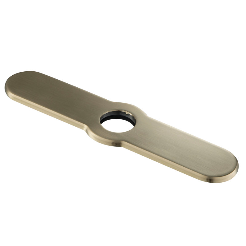 Deck Plate, Brushed Gold